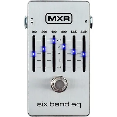 MXR Six Band EQ Pedal • $119.99