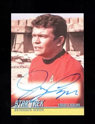 2008 Rittenhouse Star Trek Tos Jerry Ayres #a185 Autograph O'herlihy 1938-2013 • $18.99