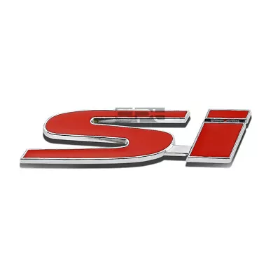 Fit Si Civic/Eg/Ep3/Bb Metal Bumper Trunk Grill Emblem Decal Sticker Badge Red • $6.28