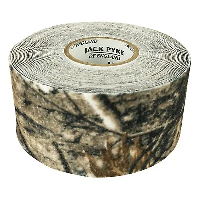 Jack Pyke Tough Tape 10m Fabric Hunting Oak Evo Camo Concealment Rifle Gun Wrap • £9.85