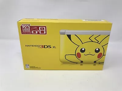 $730.67 • Buy Nintendo 3DS XL Pikachu Edition Game Console 2013 Pokemon Yellow NEW SEALED