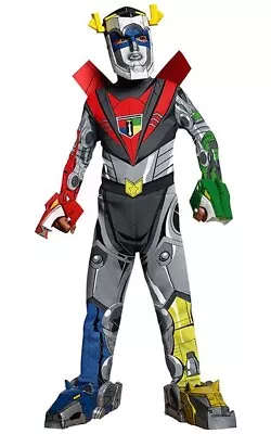 Licensed Child Boys Deluxe Voltron Robot Fancy Dress Halloween Costume • $68.44