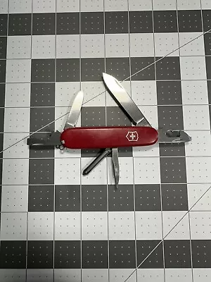 Victorinox Tinker Swiss Army Pocket Knife 91MM Red - 5321 • $15.99