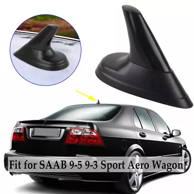 Black Look Shark Fin Aerial Dummy Antenna Fit For SAAB 9-3 9-5 93 95 AERO • $10.21