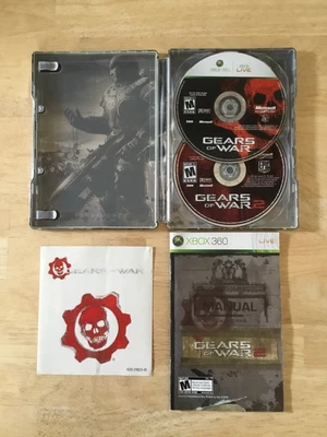 $14.95 • Buy Gears Of War 2 Limited Edition STEELBOOK With Game (Microsoft Xbox 360, 2008)