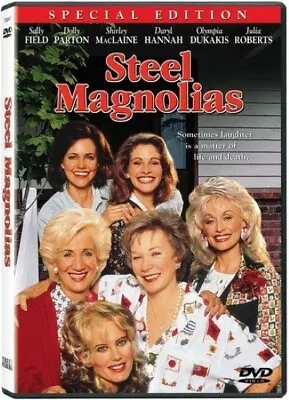 Steel Magnolias (Special Edition) - DVD -  Very Good - Daryl HannahShirley MacL • $6.99