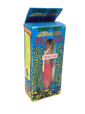 Vintage Jigglin Lure Hawaiian Hula Girl Deep Sea • $125