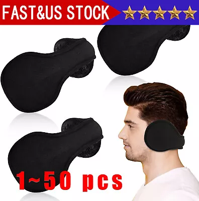 Ear Muffs Winter Ear Warmers Fleece Earwarmer Men Women Behind The Head Band Lot • $5.36