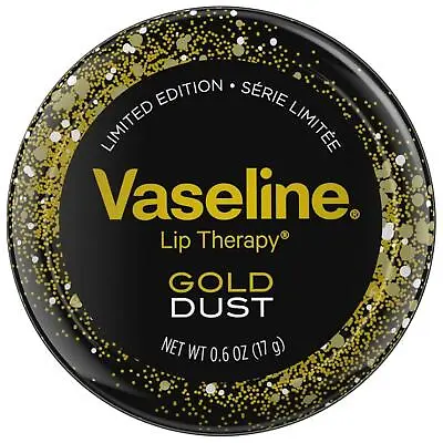 £2.69 • Buy Vaseline Lip Theraphy Gold Dust Balm Petroleum Jelly Pocket Size Tin 17g