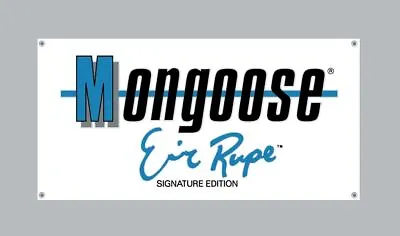 Mongoose - 88 Rupe Logo Below -  Banner - Old School Bmx • $97.90