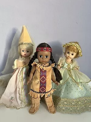 Madame Alexander Doll #13980 Rapunzel #100350 Pocahontas #149476 Cinderella • $80