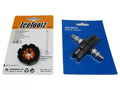 12F8 Fit IceToolz Groove Spoke Wrench Giant V Brake Block Shoe Bike MTB Mountain • $25