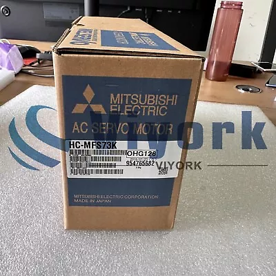 Mitsubishi HC-MFS73K AC SERVO MOTOR 5.6AMP 750W 103V  NEW • $336