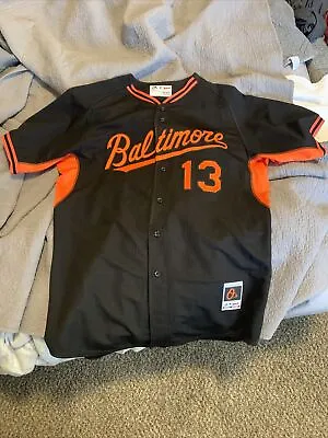 Manny Machado Authentic Baltimore Orioles Majestic Cool Base BP Jersey Size XL • $65