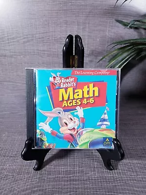 Reader Rabbit Math & READING Ages 4-6 Award Winning The Learning Company  • $8.45