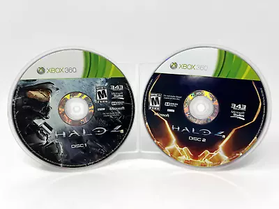 Halo 4 (Microsoft Xbox 360) *GAME DISCS ONLY - TESTED* • $6.29