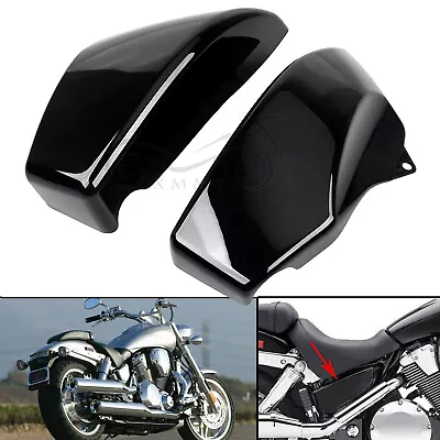 Gloss Black Motorcycle Battery Side Cover For Honda VTX1800F VTX1800N 02-08 2007 • $34.68