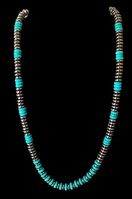 Native American  Mans  Hematite Necklace • $49.99