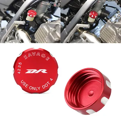 $14.67 • Buy DR LOGO Rear Brake Fluid Reservoir Cover Cap For SUZUKI DR650SE DR 650S DR 650R