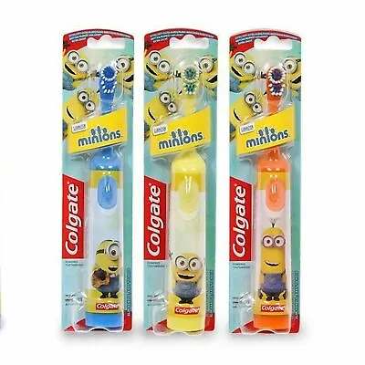 Colgate Toothbrush Battery Powered Minions Kids Electric Toothbrush  • £8.95