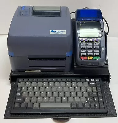 Lot Of Verifone Printer 801 Card Reader Model Omni 3750 Keyboard 100 • $14.50