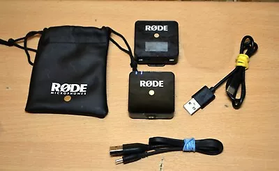 *faulty Receiver Charging Port* Rode Wireless Go 2.4GHz Microphone System • £49.99
