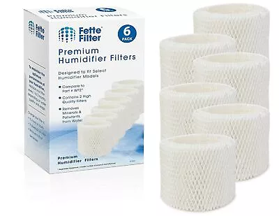 Humidifier Filters Compatible With Vicks & Kaz. Compare To Part # WF2  Pack Of 6 • $24.99