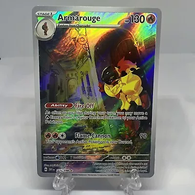 Armarouge #203/198 Illustration Rare Pokemon TCG Scarlet & Violet • $2.70