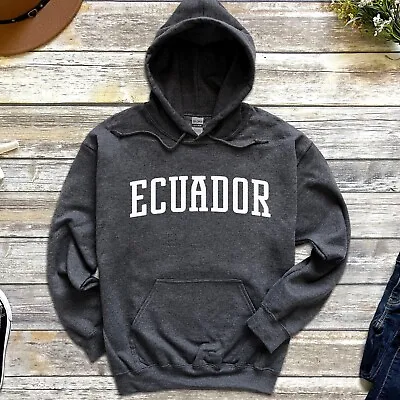 Ecuador Hoodie | Ecuador Pullover Hoodie | Galapagos Equator Quito Andean • $46.80