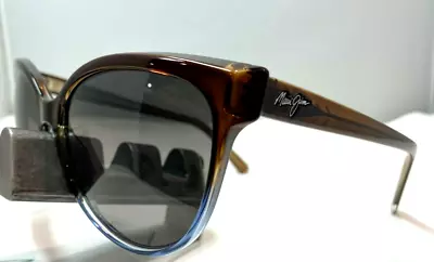 Maui Jim Olu Olu Mj 537-01f Chocolate Fade Neutral Grey Polarized Sunglasses 9.5 • $125