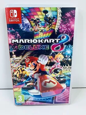 No Game Mario Kart 8 Deluxe Case Only Nintendo Switch - Fast Post - No Game • $22.95