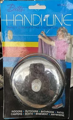 Vintage Butts Handi-Line Single 8' Retractable Clothesline H-8 Indoor/outdoor • $14.99
