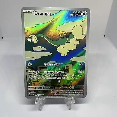 Drampa 184/162 Illustrated Rare Alt Art SV Temporal Forces Pokemon English NM B • $2.25