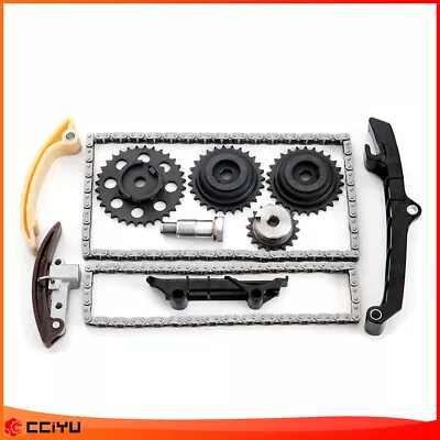 ✅TIMING CHAIN KIT 7PCS For 99-03 VW JETTA GOLF EUROVAN VR6 2.8  AFP ENGINES • $80.02