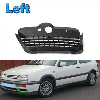 Front Bumper Lower Grille Left For VW VolksWagen Golf MK3 1993-1998 • $13.47