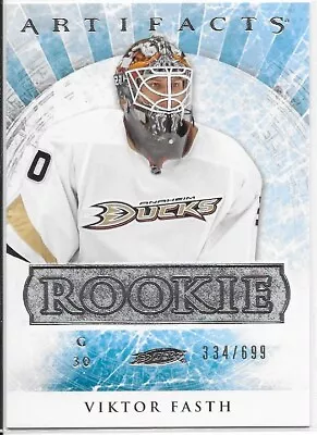 2012-13 Upper Deck Artifacts VIKTOR FASTH Rookie Card #RED199 • $6