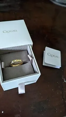 £740 • Buy Clogau Gold 18ct Ladies Diamond Ring Size P