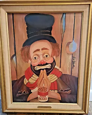 My Thanks By Red Skelton Ltd Edition Canvas Repro Signed 1508/5000 Certificate • $199