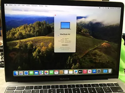 Apple MacBook Air 13.3  M1 Chip 8GB 256GB Gray  2020 NON Original Screen#620 • $419.99