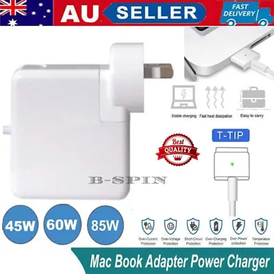 45W 60W 85W AC Power Adapter Charger 1/2 For Mac Book Macbook Pro 11 13  15  Air • $19.47