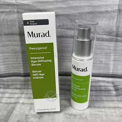 Murad Resurgence Intensive Age Difussing Serum Step 2 Treat New In Box 1oz  30mL • $17.59