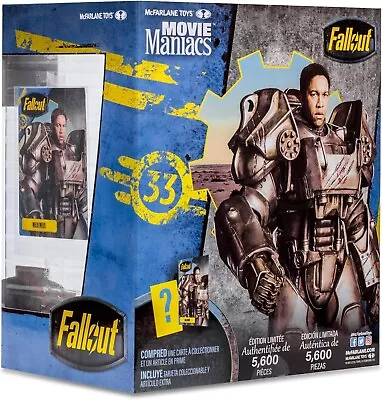 NEW McFarlane Toys Movie Maniacs Fallout 6-Inch Maximus Posed Figure PRE-ORDER • $69.99