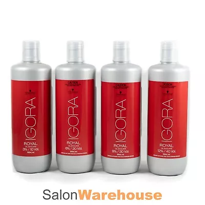 Schwarzkopf Professional IGORA ROYAL4x  Oil Developer  3% 6% 9% & !2% Aust Dist • $89.95