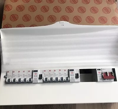 Wylex 14 Way Amendment 3 Metal Consumer Unit With SPD Protection • £99