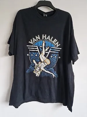 Van Halen Fallen Angel T-Shirt Rock Band Vintage Size 2XL. • £29.99