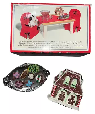 Muffy Vanderbear Gingerbread House And Tray In Original Box New MIB Accessories • $39.99