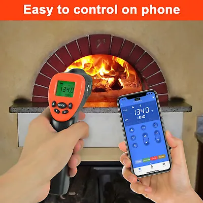 Digital IR Laser 12:1 Temperature Meter Infrared Thermometer 550℃ APP Connection • $37.98