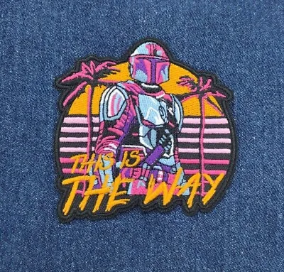 This Is The Way Embroidered Iron On Patch Star Wars The Mandalorian • $5