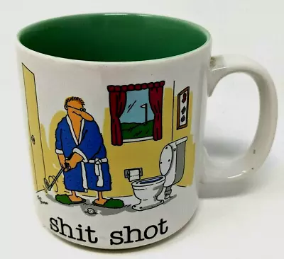 Jim Benton Mr. Golf Sh1t Shot Mug Coffee Cup Golf Humor Novelty Dad Gift • £5.76