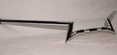 $107.53 • Buy Chrome Crazy Z Bar 1  Handlebars Bars Harley Honda Yamaha Chopper Bobber Custom